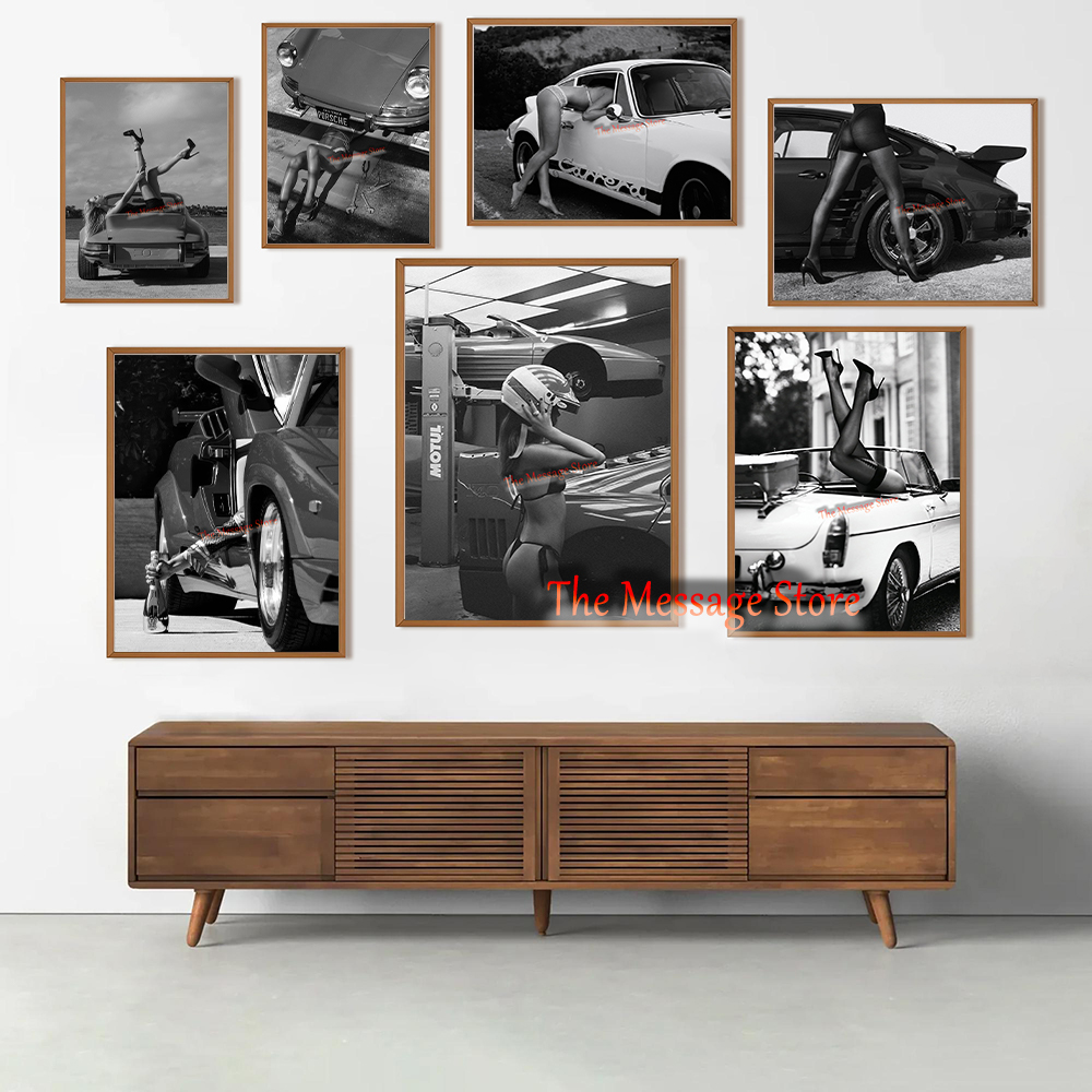 Luxury Lifestyle Homes Photos - Retro Sexy Meisje Hoge Hakken met
