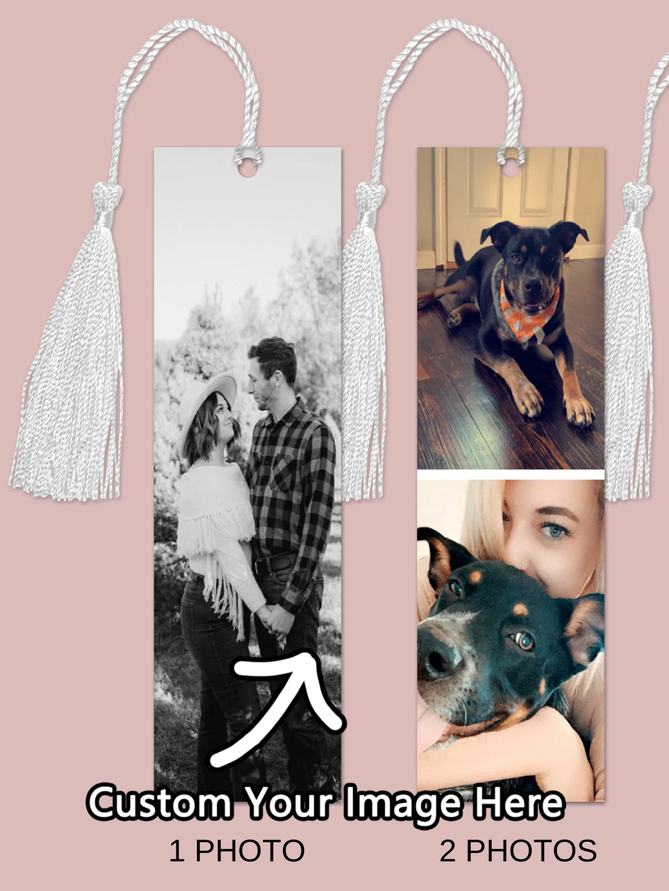 Personalized Engraved Gift - 1PC aangepaste bladwijzer - gepersonaliseerde houten