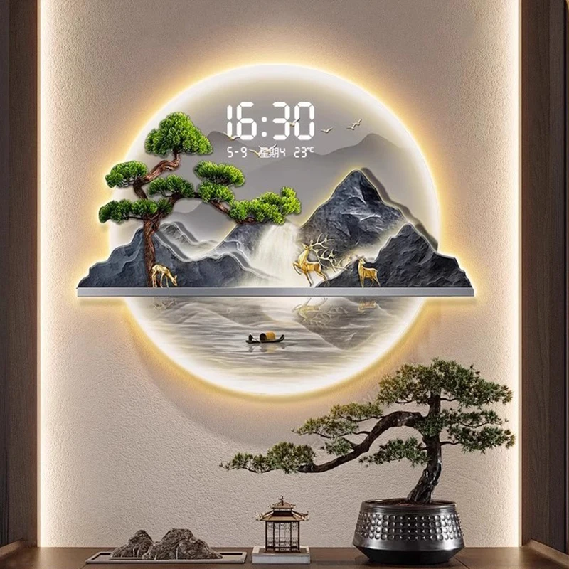 Luxury Lifestyle Living - Chinese stijl design wandklokken moderne esthetische