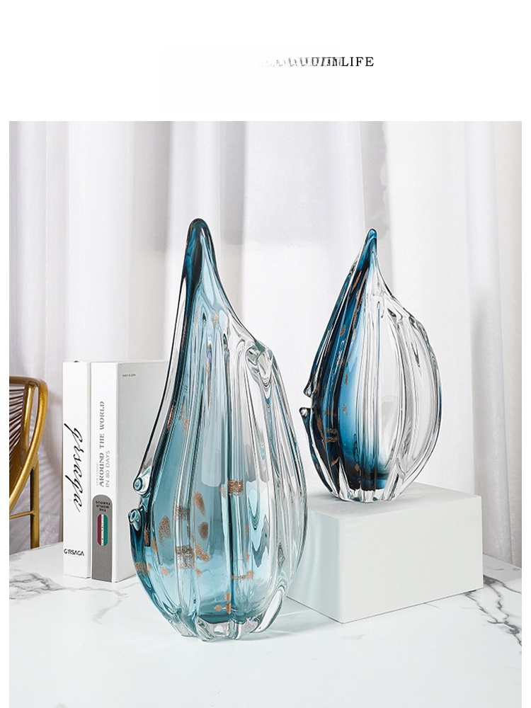 Luxury Lifestyle Brand - Glazen vaas in Scandinavische stijl Creatieve