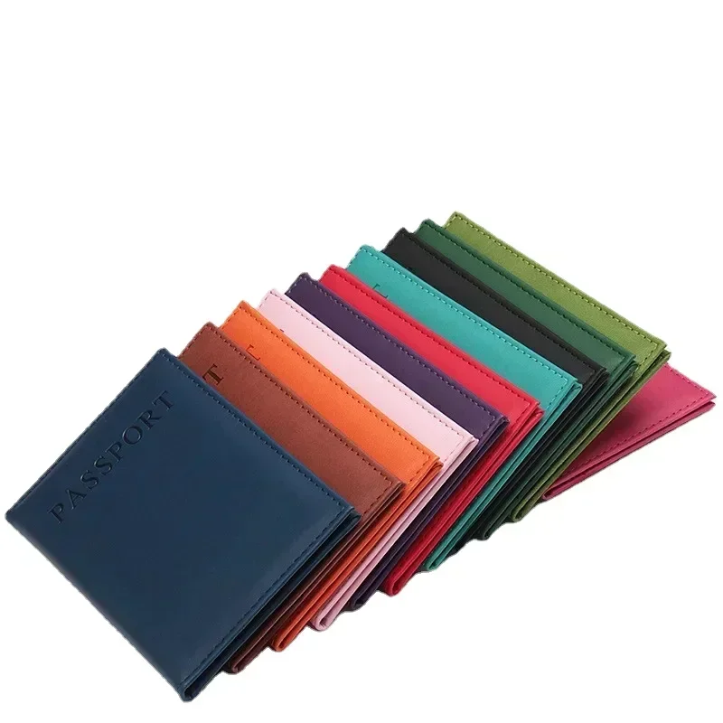 Leather Passport Cover - Mode Vrouwen Mannen Paspoort Cover Pu