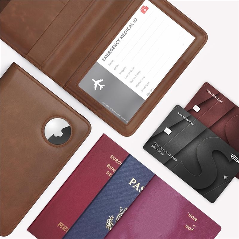 ABRT-Paspoorthouder met RFID-b - Leather Passport Cover recensie en prijs