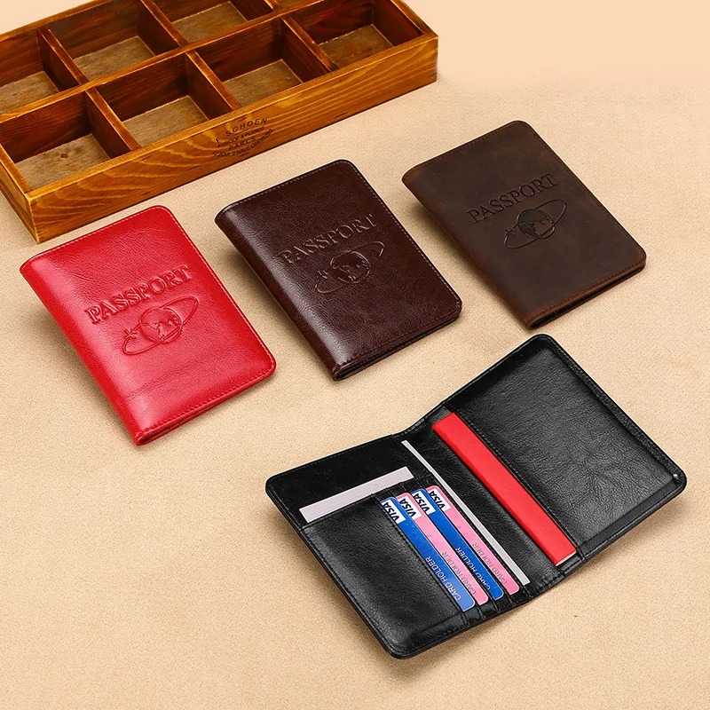 Unisex lederen paspoorthoes RF - Leather Passport Cover recensie en prijs