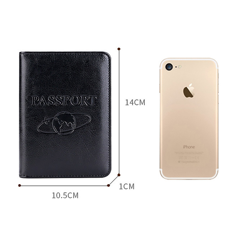 Unisex lederen paspoorthoes RF - Leather Passport Cover recensie en prijs