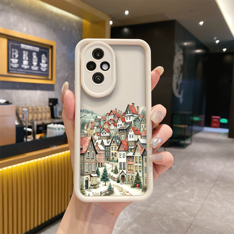 Retro landelijk gebouw herfstl - Huawei Mate 60 recensie en prijs