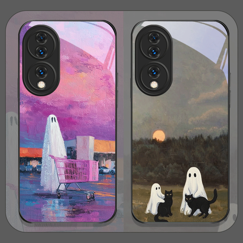 Schattig Cartoon Zwart Kat Spo - Huawei Mate 60 recensie en prijs