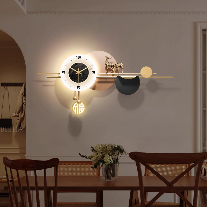 Licht Luxe Interieur Wandklokk - Luxury Lifestyle Living recensie en prijs