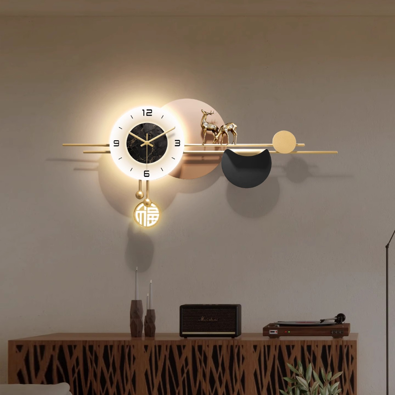 Licht Luxe Interieur Wandklokk - Luxury Lifestyle Living recensie en prijs
