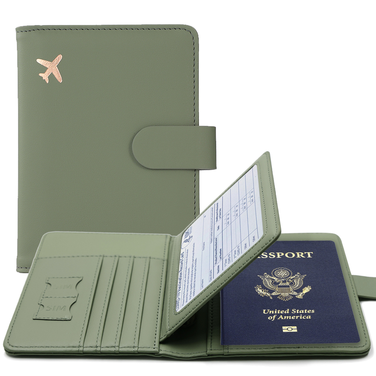 RFID paspoort beschermhoes pas - Leather Passport Cover recensie en prijs