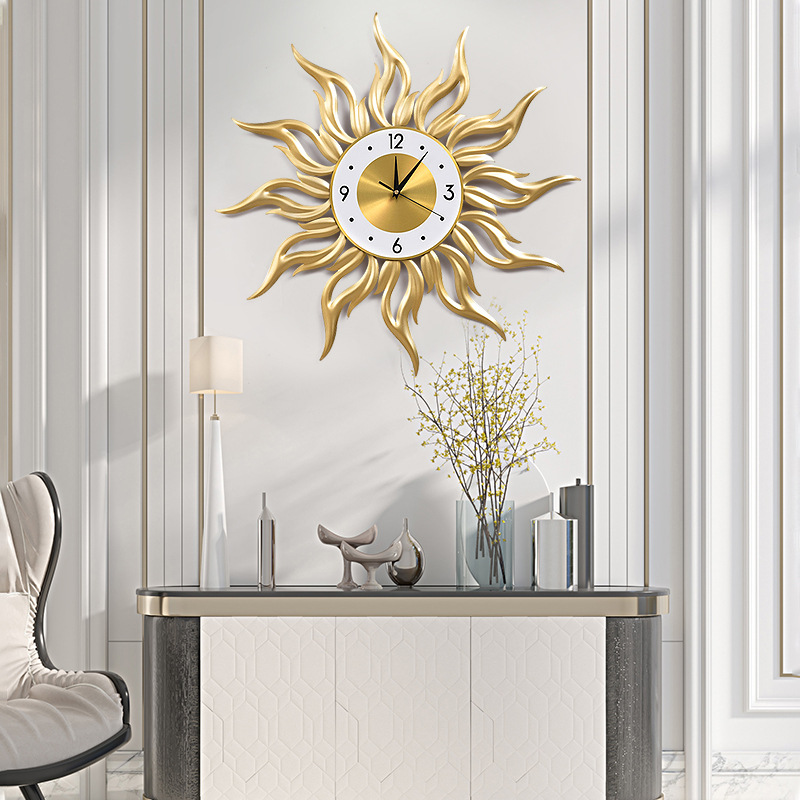 Nordic Gold Wandklok Woonkamer - Luxury Lifestyle Living recensie en prijs
