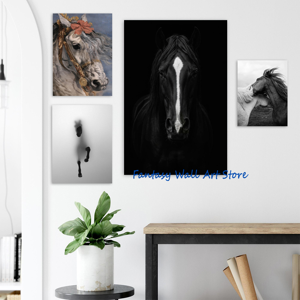 Zwart paard foto's vintage lux - Luxury Lifestyle Homes Photos recensie en prijs