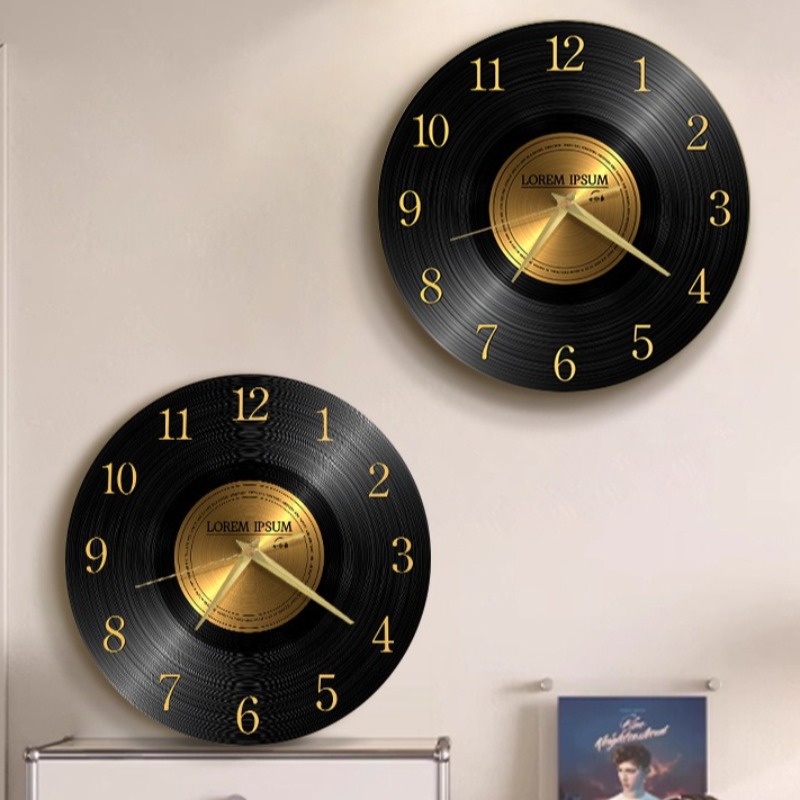 Vintage wandklok met licht Woo - Luxury Lifestyle Living recensie en prijs