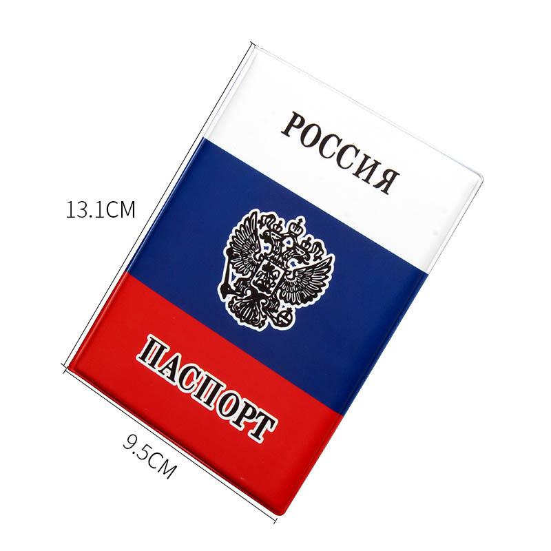 Russische vlag paspoorthoes PV - Leather Passport Cover recensie en prijs